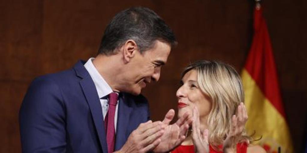 Comparecencia de Pedro Sánchez y Yolanda Díaz tras el acuerdo para la investidura, en directo: pactos de Gobierno hoy
