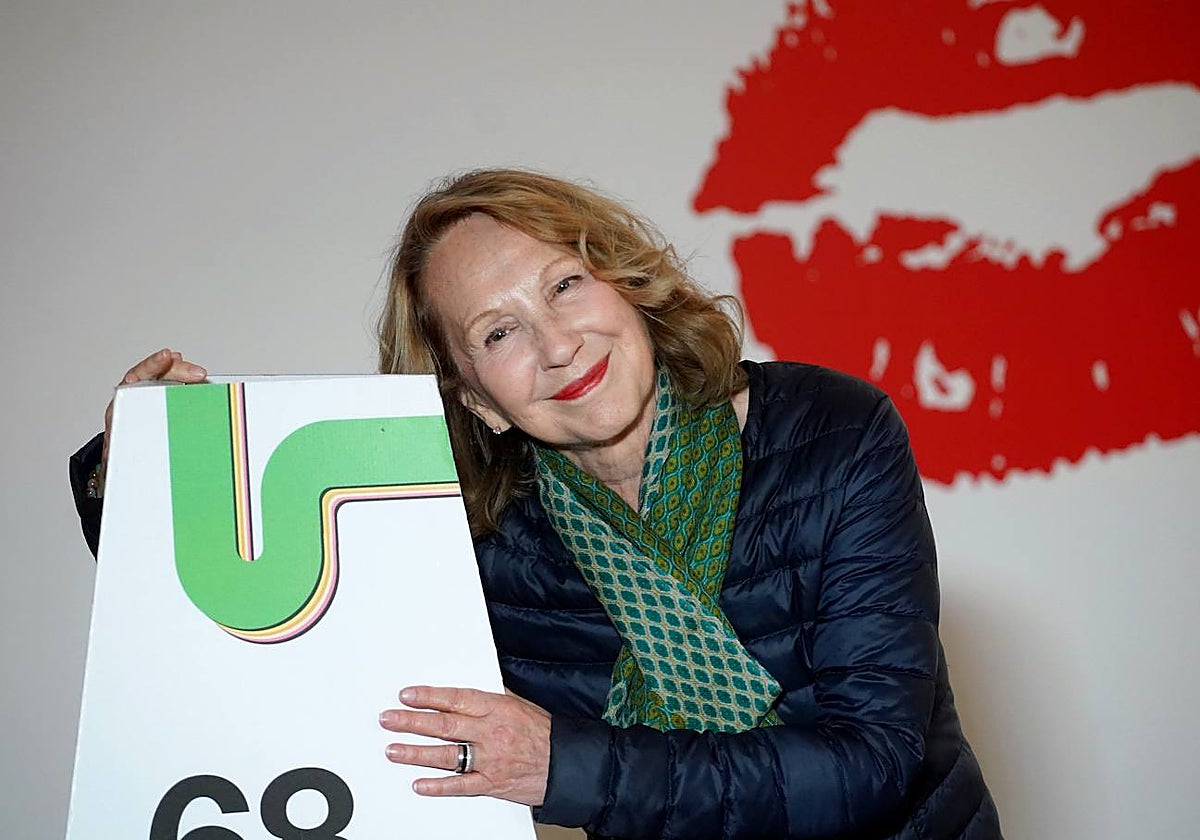 La actriz francesa Nathalie Baye, que este martes recibirá la Espiga de Honor de la Seminci