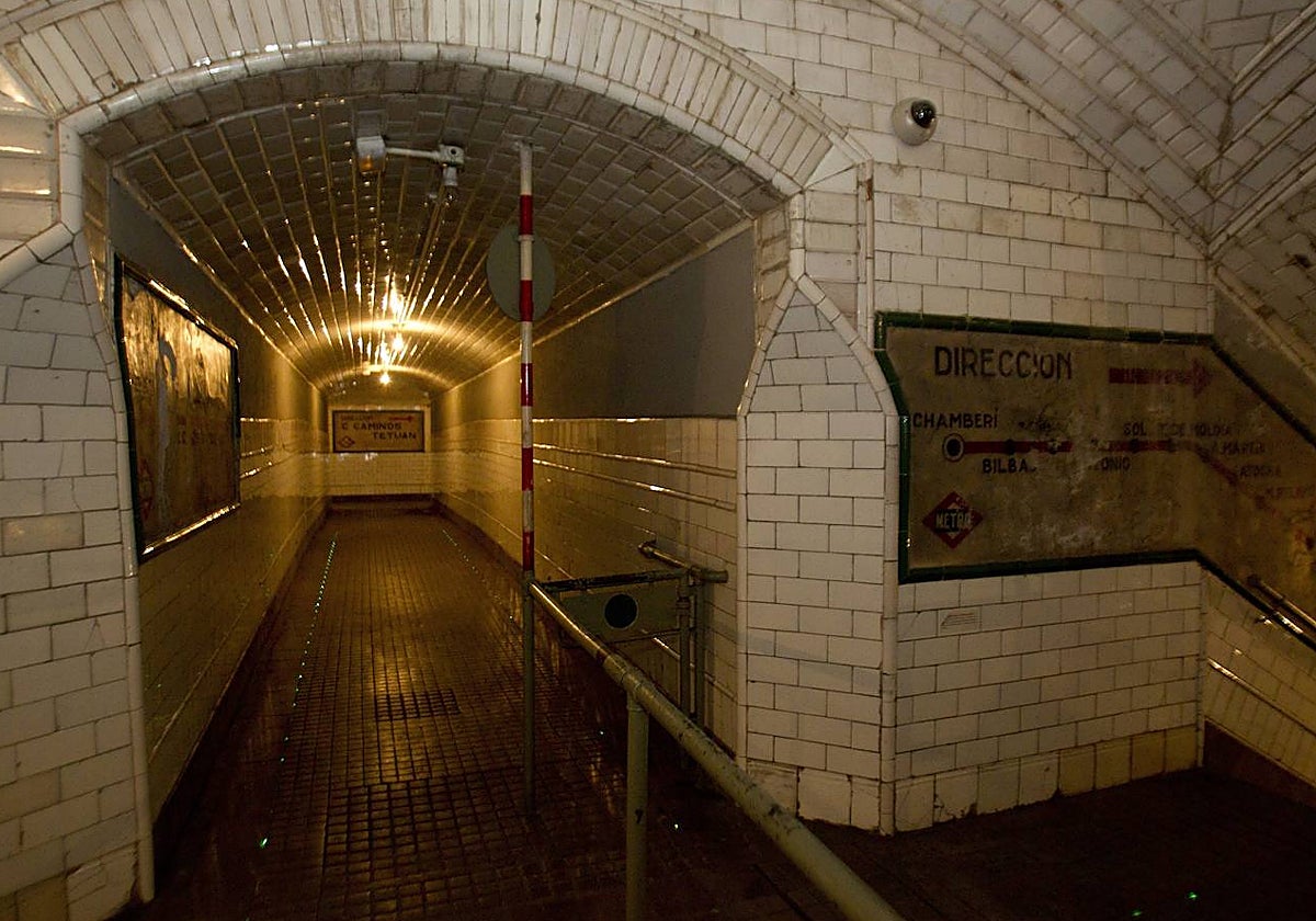 Museo del Metro de Madrid en la estación de Chamberí