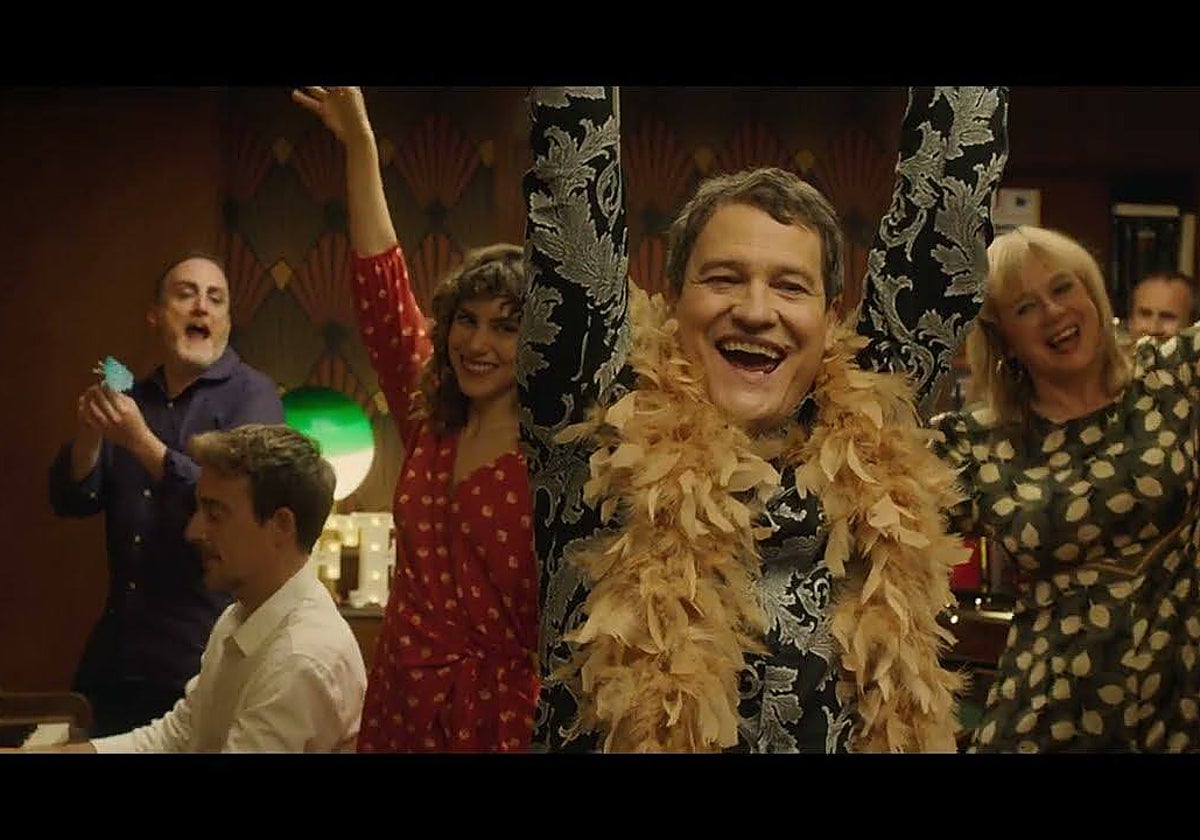 Los actores de la película 'Alguien que cuide de mi' de Elvira Lindo y Daniela Fejérman que inaugura el festival