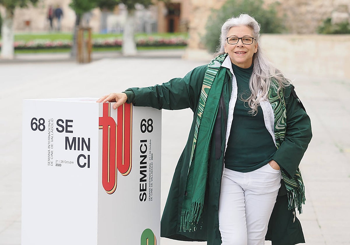 La actriz Kiti Mánver durante la presentación de la película de la Sección Oficial ‘Mamacruz’