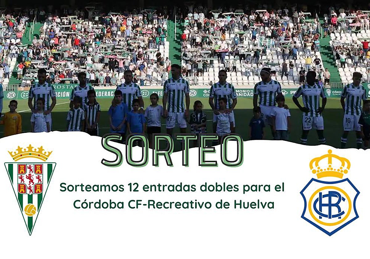 ABC Córdoba te regala 12 entradas dobles para el Córdoba CF - Recreativo de Huelva del domingo 29
