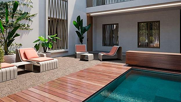 Infografía de 'Espacio Palacio Mayor de Santa Marina'