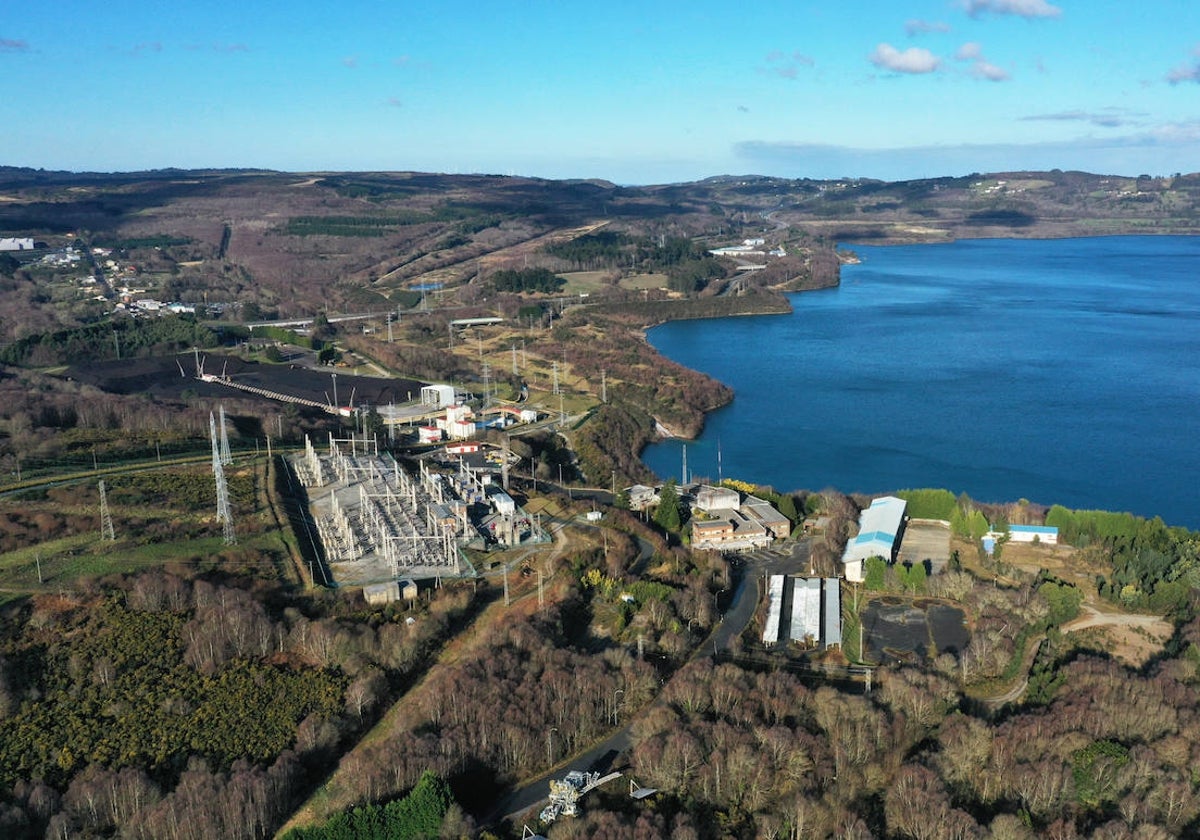 Vista aérea de los terrenos en los que se ubicará la fábrica