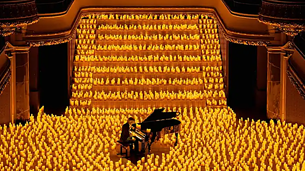 Así lucen los conciertos Candlelight de Madrid