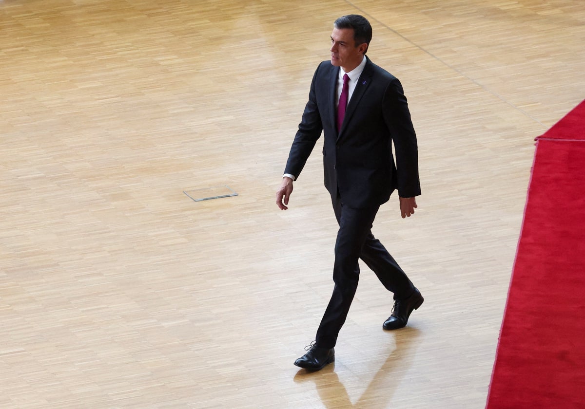 El presidente del Gobierno en funciones, Pedro Sánchez