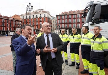 Valladolid estrena cuatro camiones de recogida de residuos, tras una inversión 1,1 millones