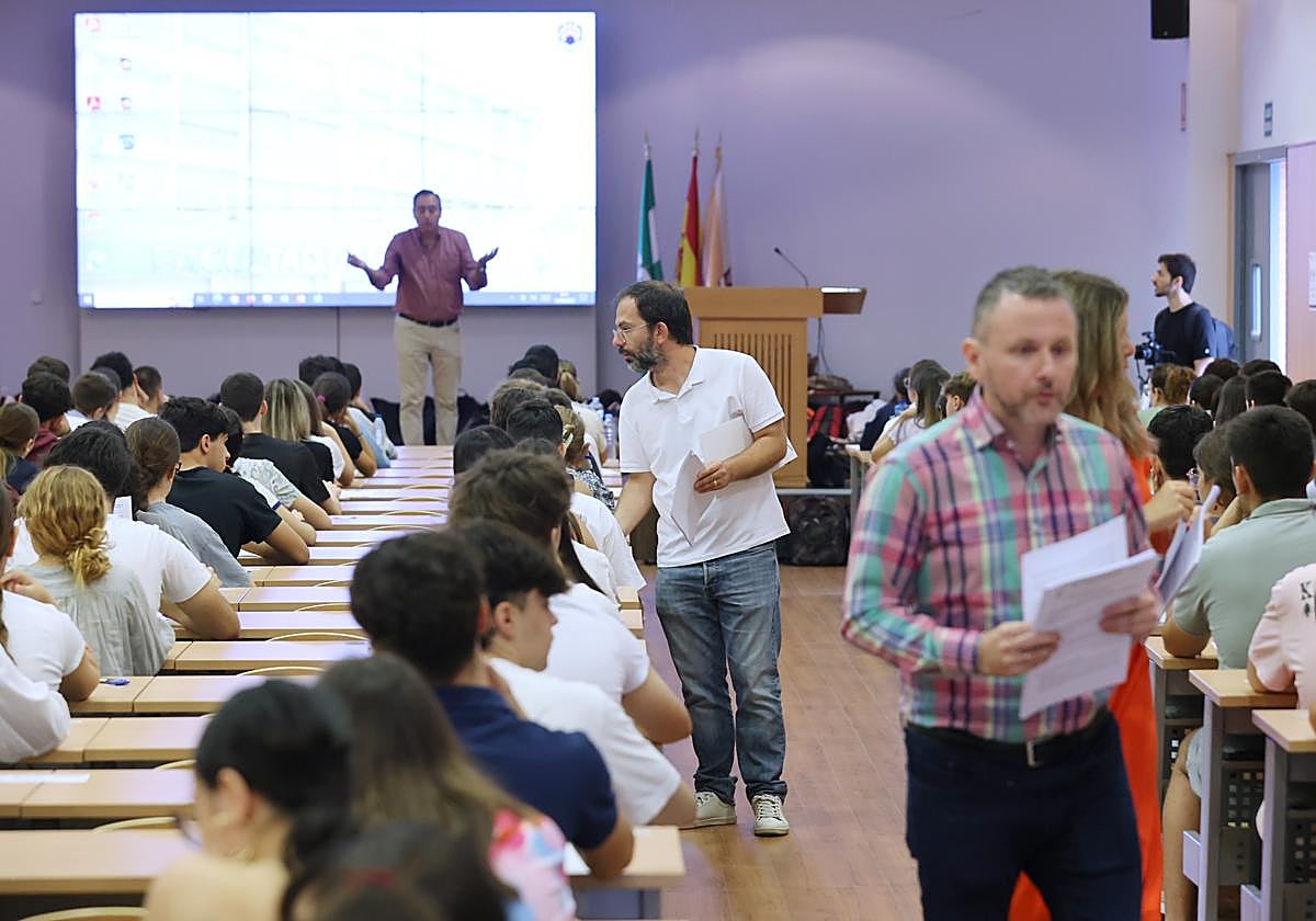 Imagen de una de las pruebas de la Pevau en Córdoba en la convocatoria de junio