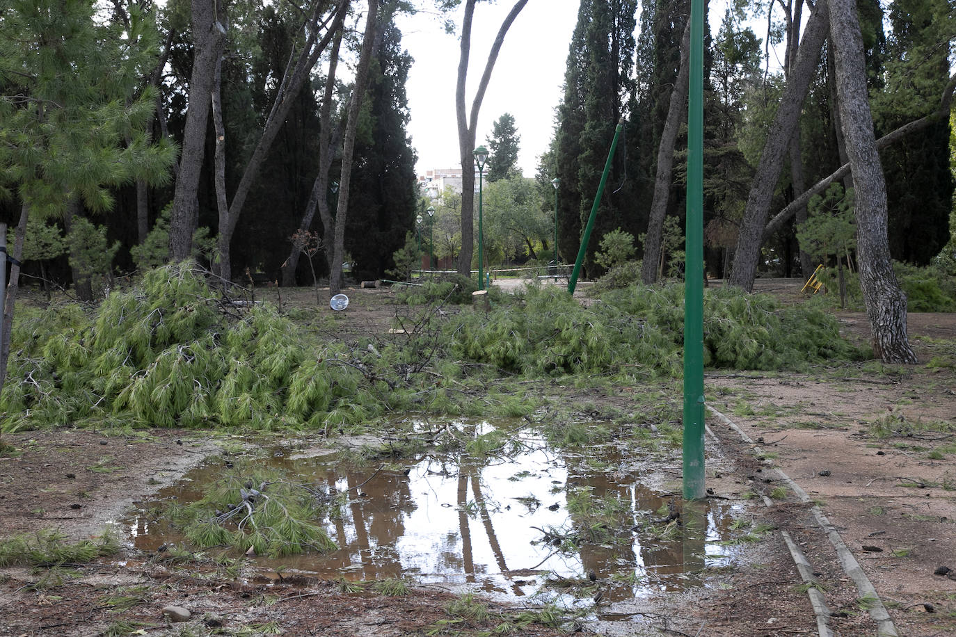 En imágenes, los efectos de Bernard en Córdoba una semana después