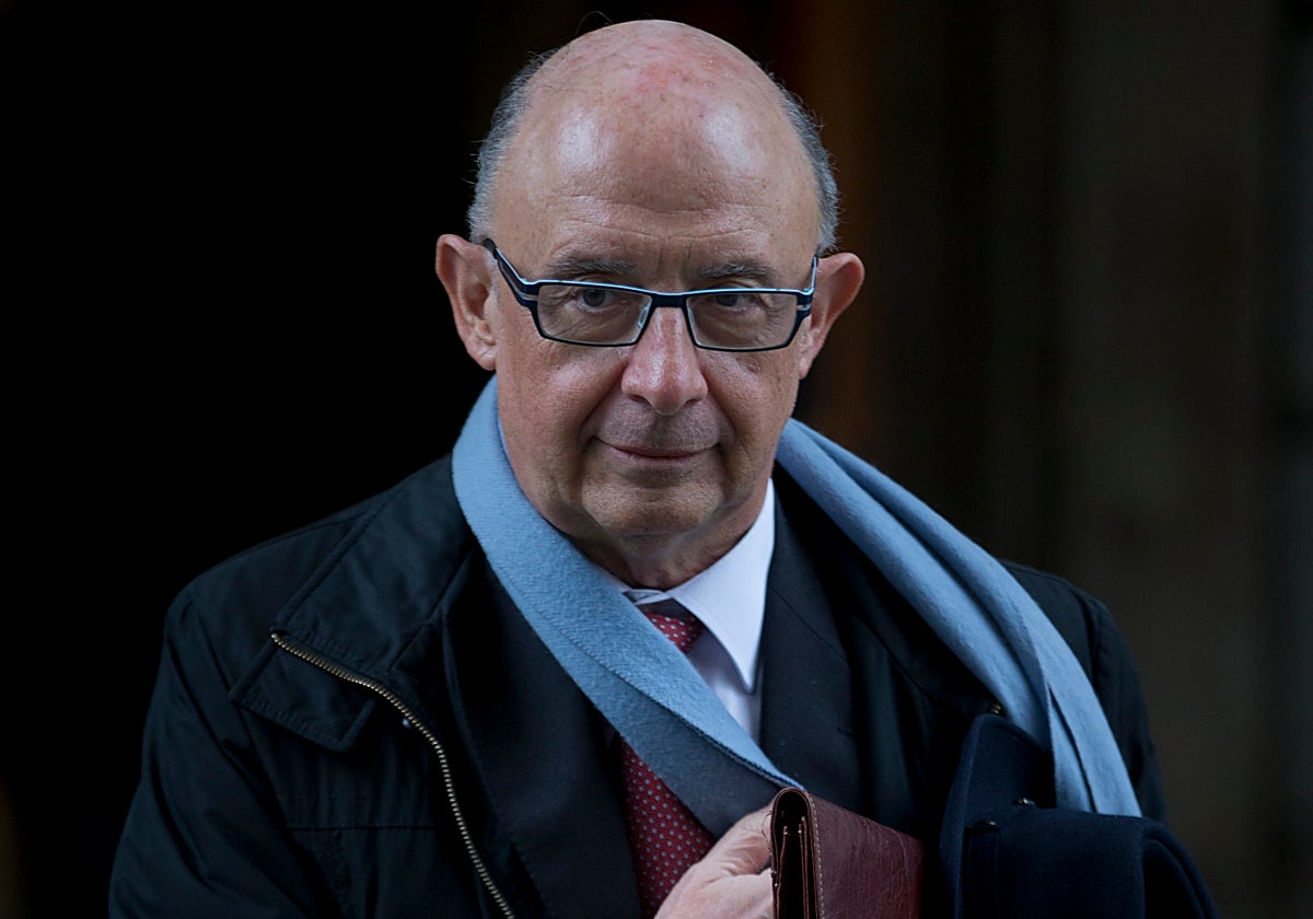 El exministro de Hacienda Cristóbal Montoro