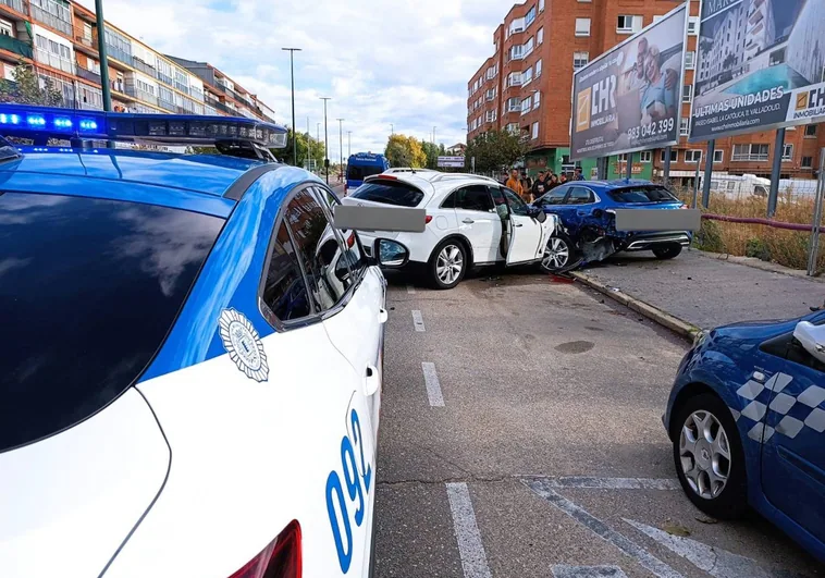 Accidente en Valladolid