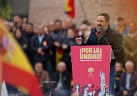 Santiago Abascal, a Pedro Sánchez: «Que Puigdemont le prepare la habitación de invitados en Waterloo»