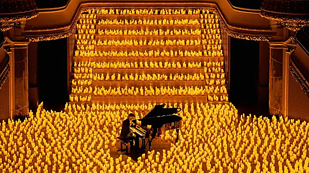 Uno de los conciertos de Candlelight en Madrid