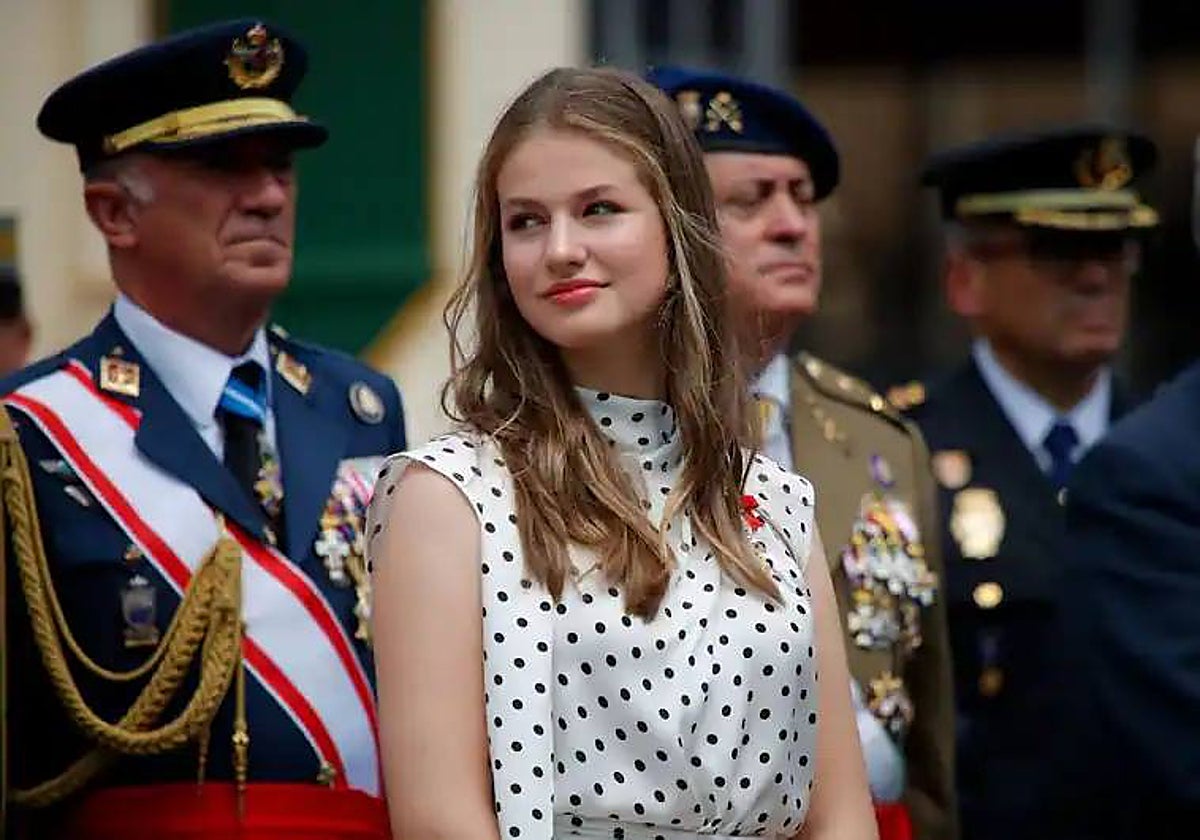 Imagen reciente de la Princesa Leonor en la Academia Militar de Zaragoza