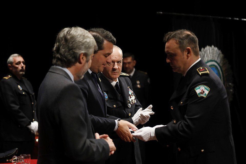 Fotos: La sobria celebración del patrón de la Policía Local de Córdoba