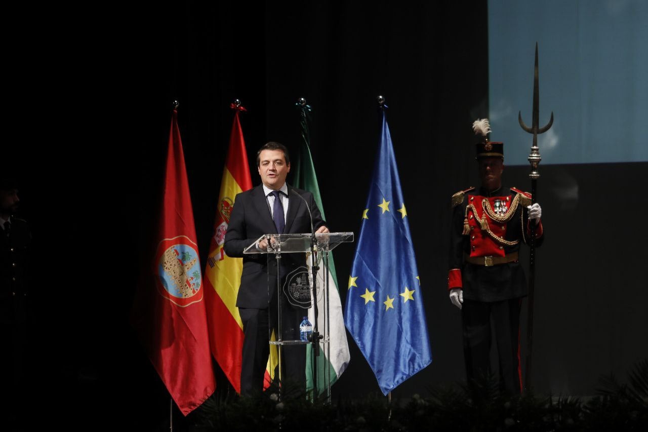 Fotos: La sobria celebración del patrón de la Policía Local de Córdoba