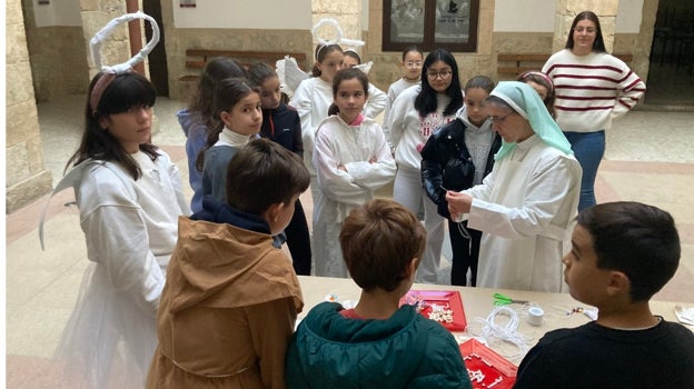 Niños en los talleres de 'Holywins' en Ciudad Rodrigo