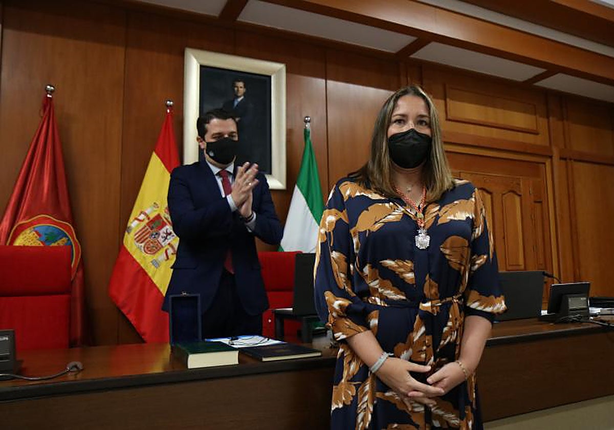 Toma de posesión de María Luisa Gómez como concejala