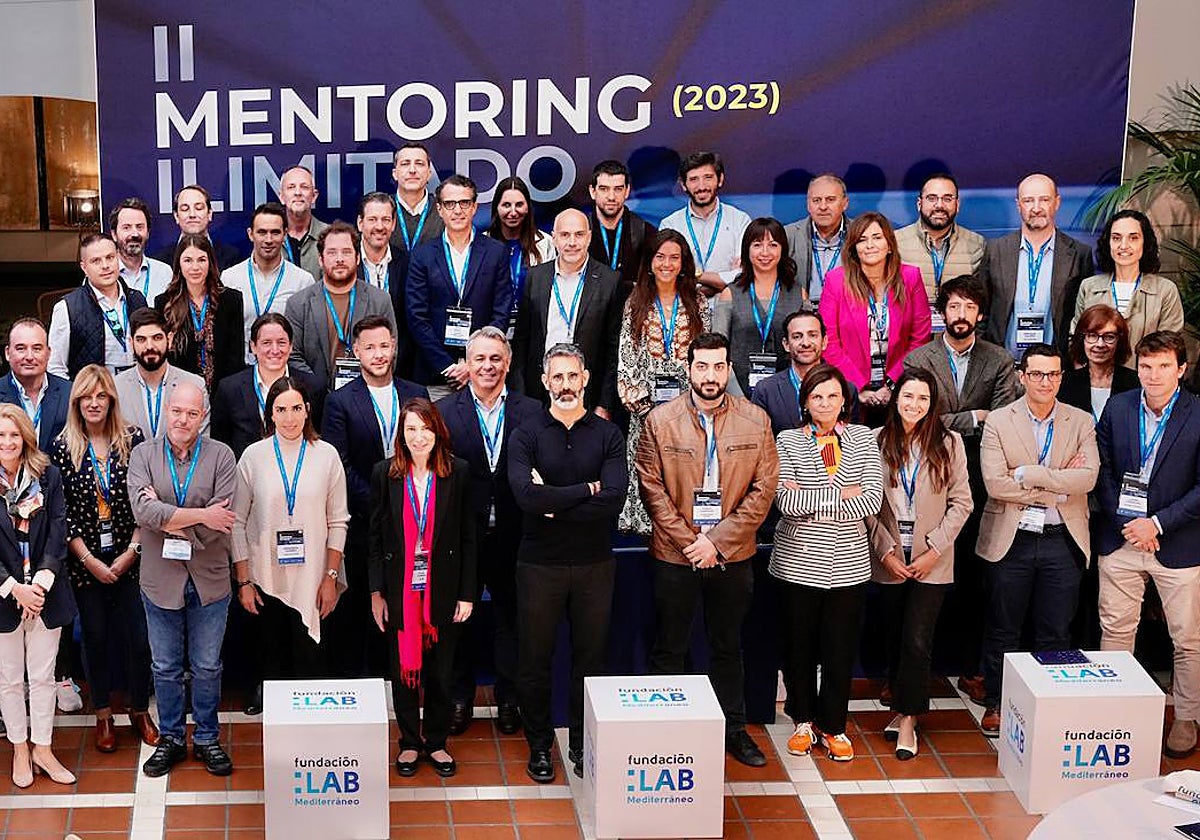 Imagen del mentoring organizado por la Fundación LAB Mediterráneo