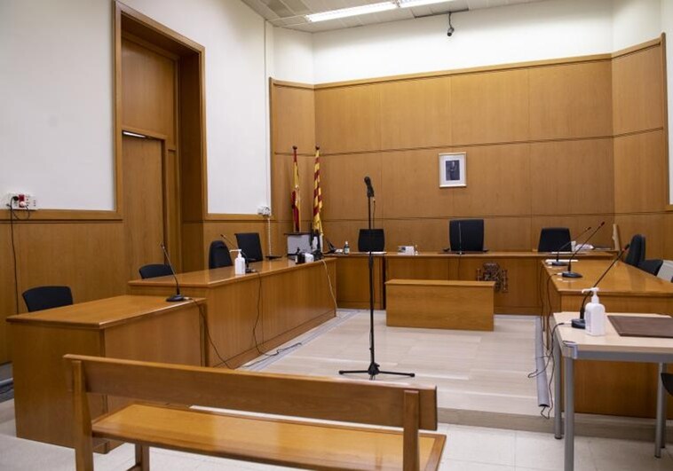 Una sala del Tribunal Superior de Justicia de Cataluña