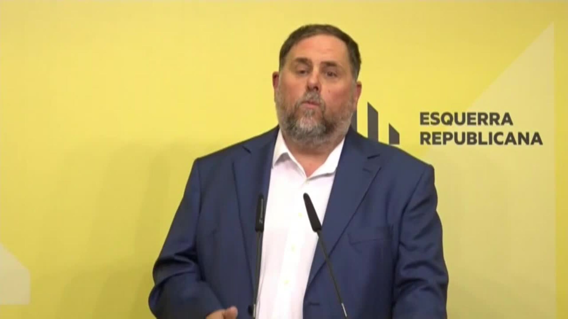 Junqueras cree que &quot;hoy gana Cataluña&quot;