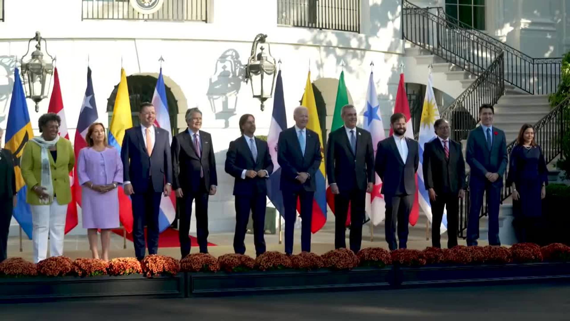 Comienza en la Casa Blanca la cumbre económica de líderes americanos
