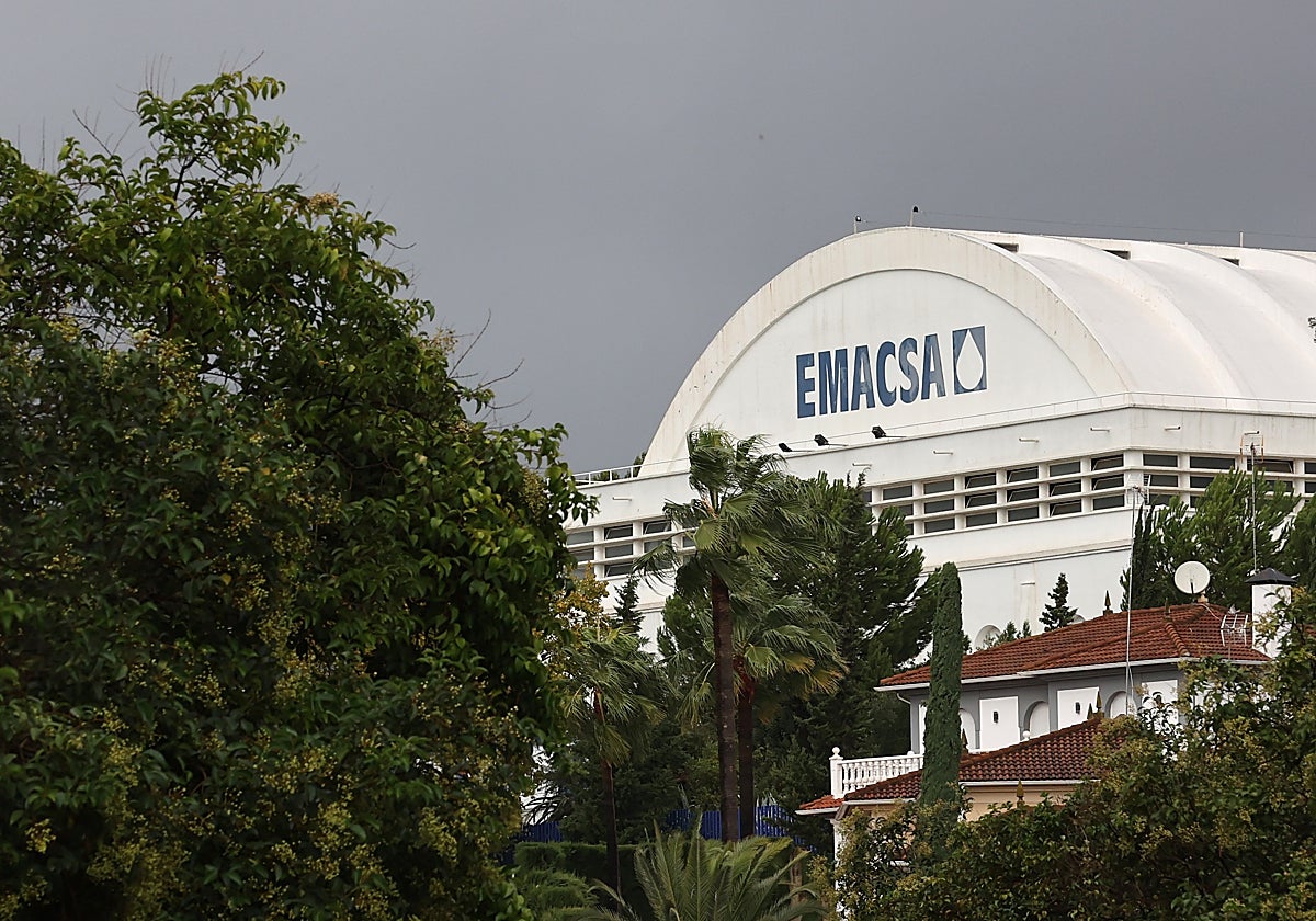 Depósitos principales de Emacsa en Córdoba