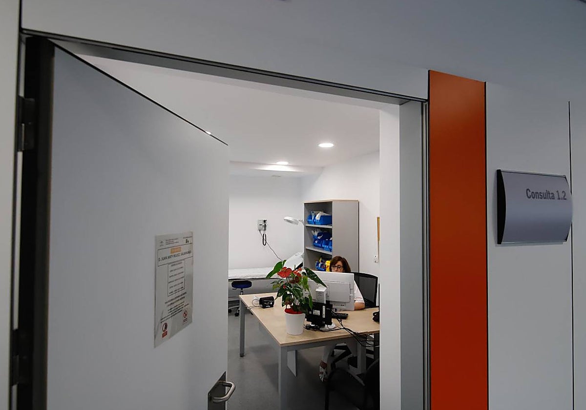 Una de las consultas del centro de salud de avenida de América