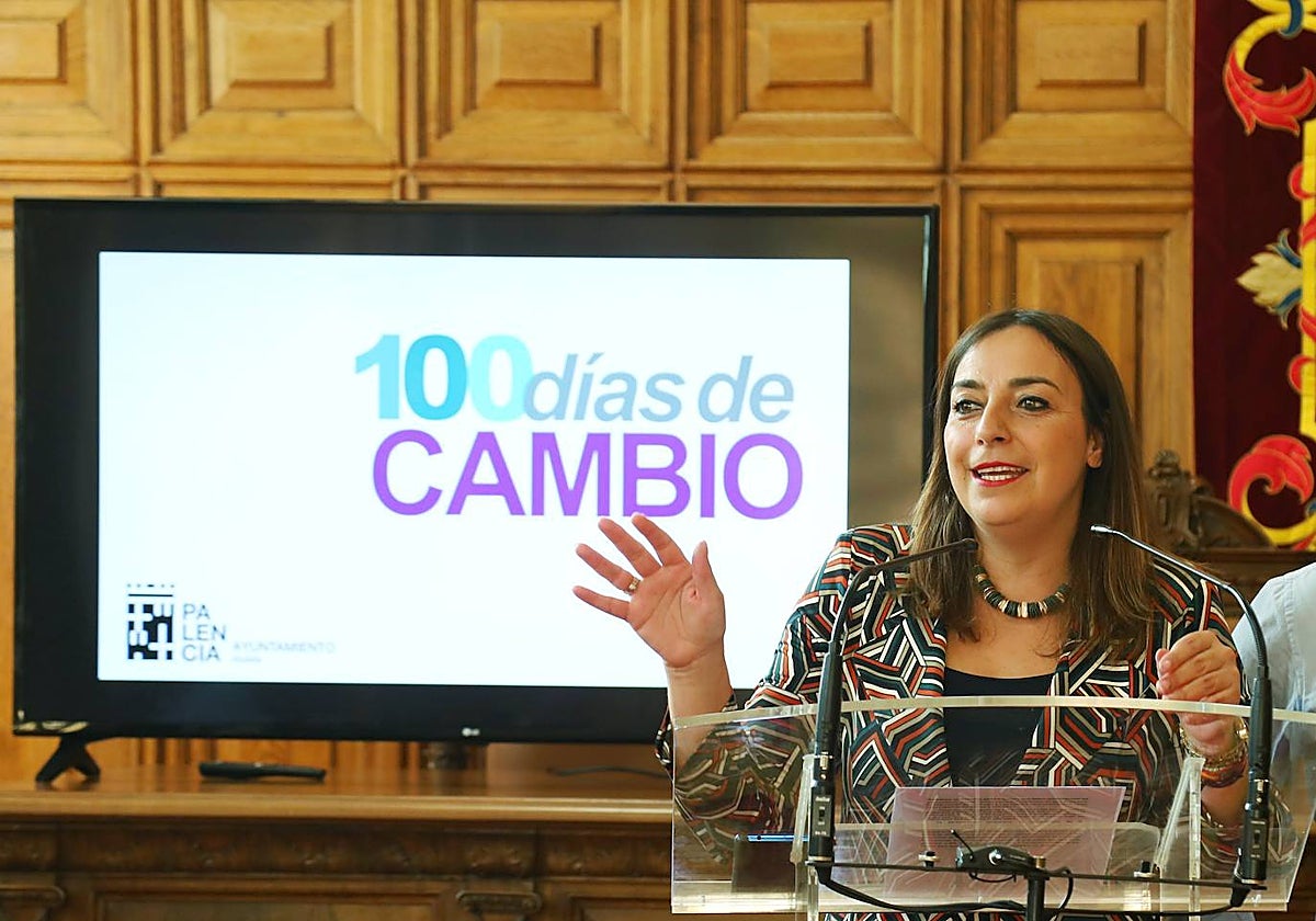 La alcaldesa socialista de Palencia expresa su oposición a la amnistía