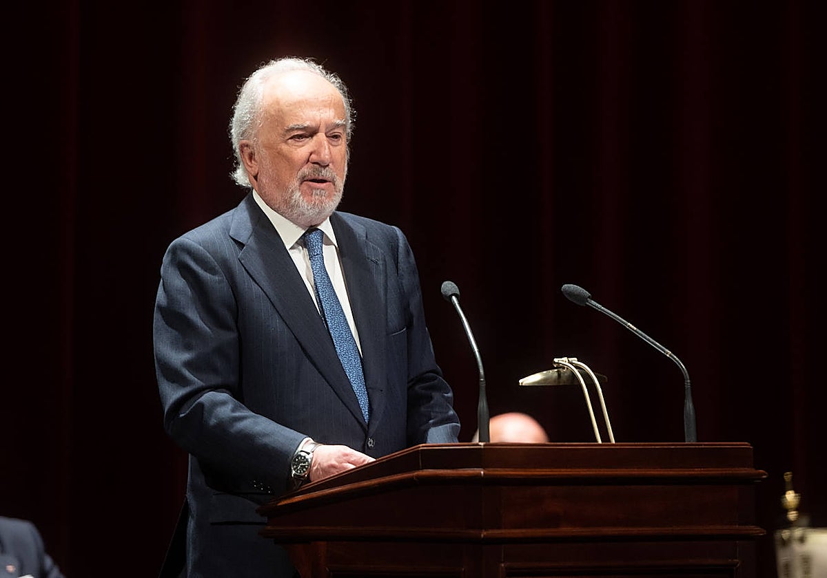 Santiago Muñoz Machado, durante un acto reciente