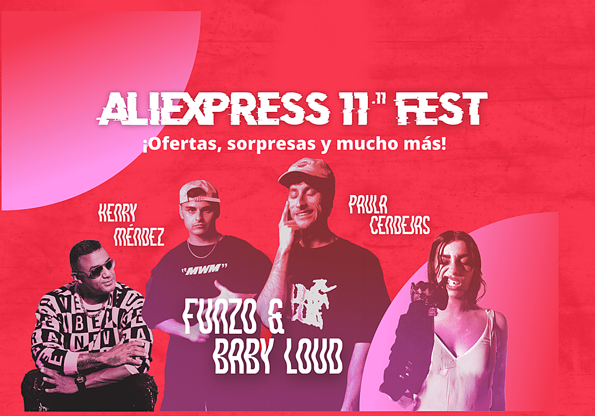 AliExpress 11.11 Fest: una fusión de música y compras en el WiZink Center