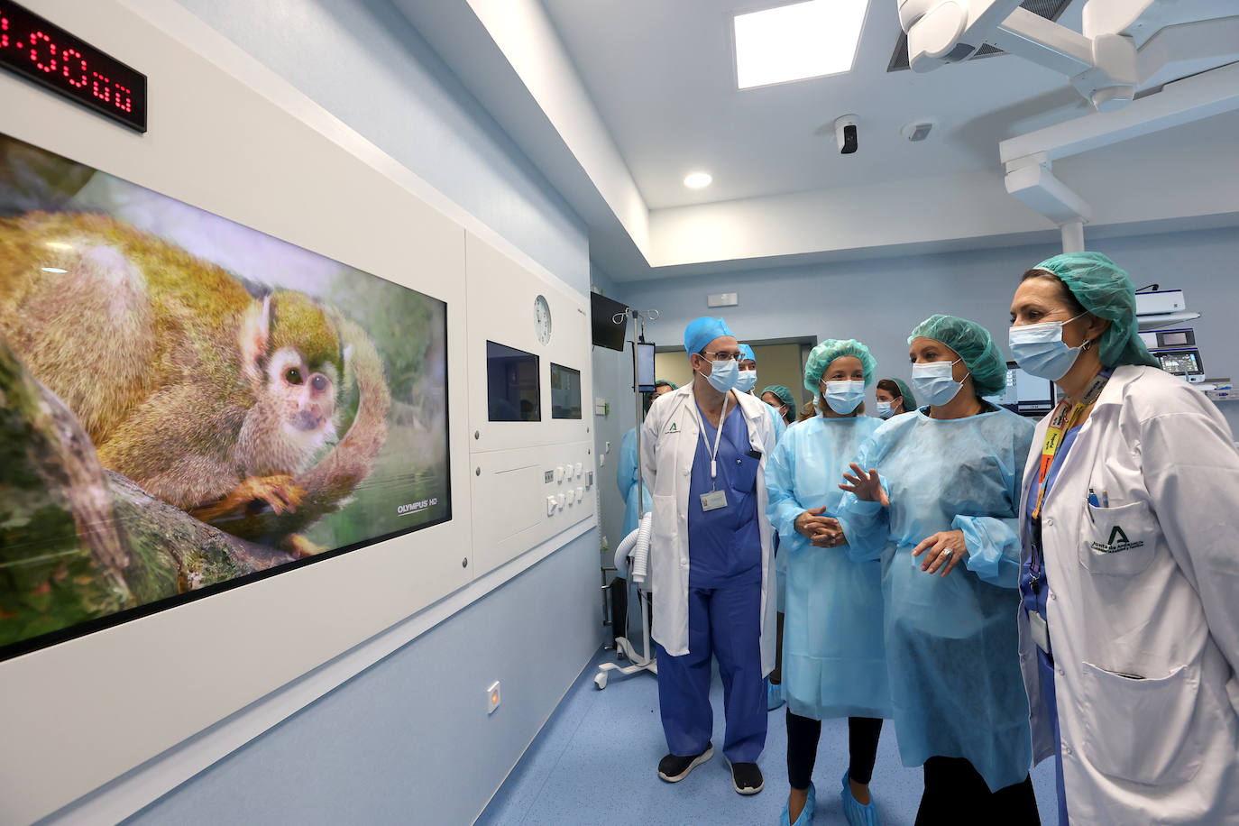 Fotos: el espectacular nuevo quirófano inteligente del Hospital Reina Sofía