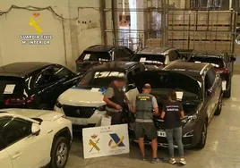 Recuperados en contenedores del puerto de Algeciras 15 coches de alta gama robados en Europa