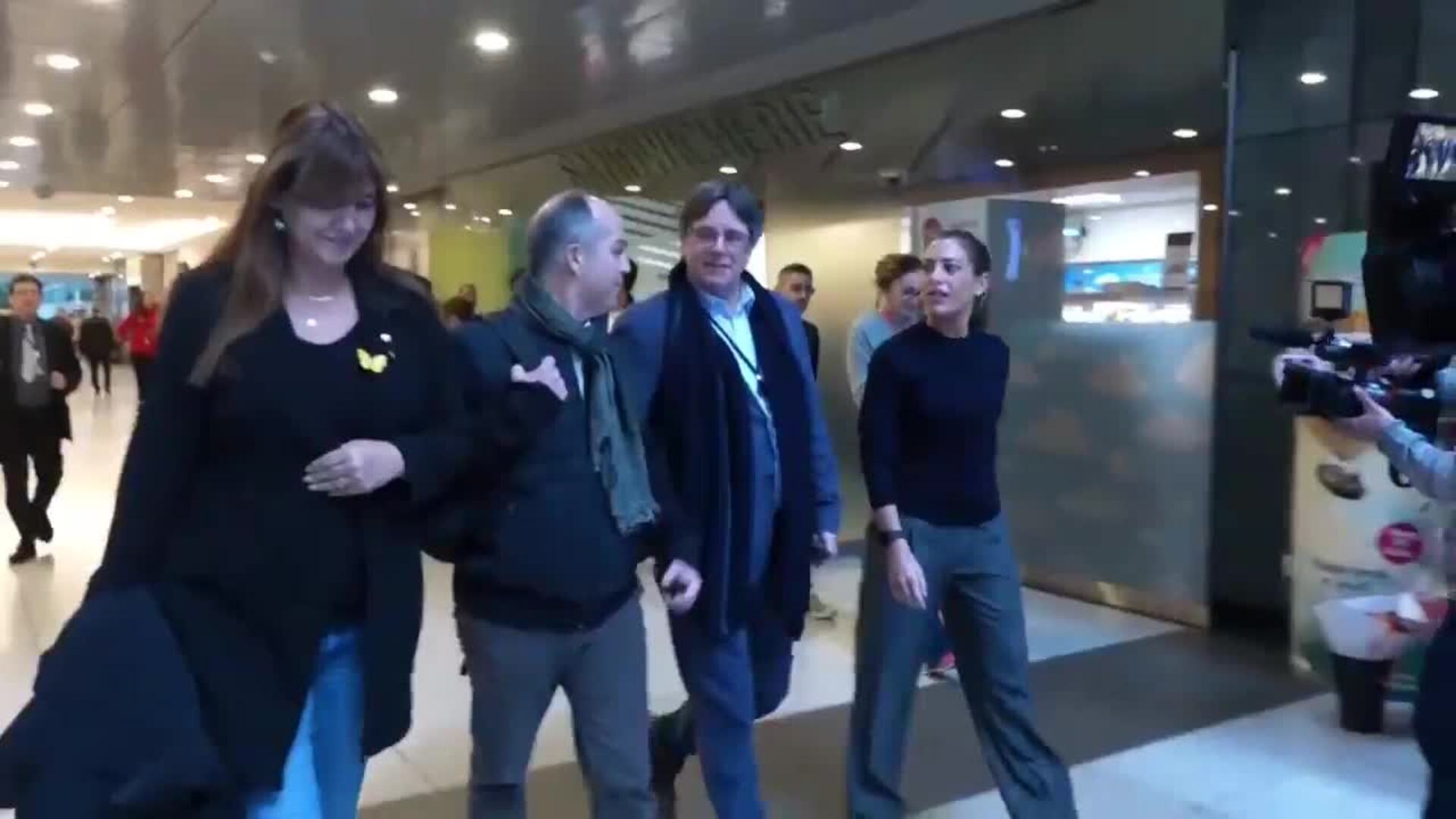 Nogueras, Turull, Borrás y Puigdemont se reúnen en Bruselas