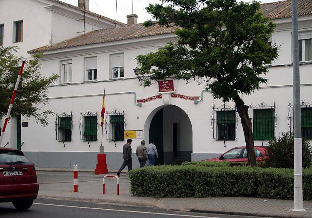 Cuartel de la Guardia Civil de Pozoblanco en el Valle de los Pedroches