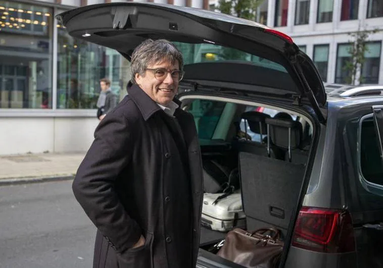 El expresidente de la Generalitat Carles Puigdemont, fugado en Bélgica