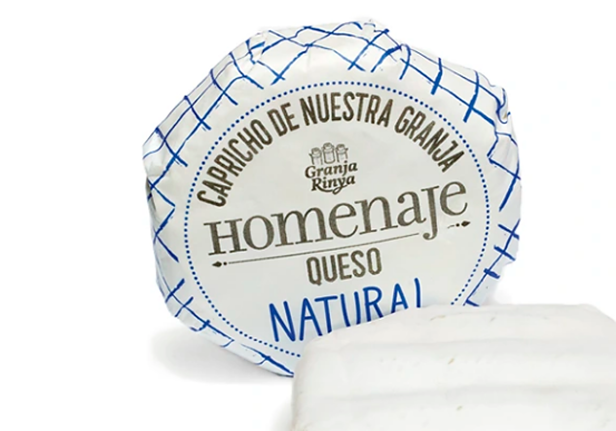 Queso Homenaje Natural de la Granja Rinya