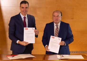 El PSOE ata la investidura con el PNV a cambio de negociar «el reconocimiento nacional de Euskadi»