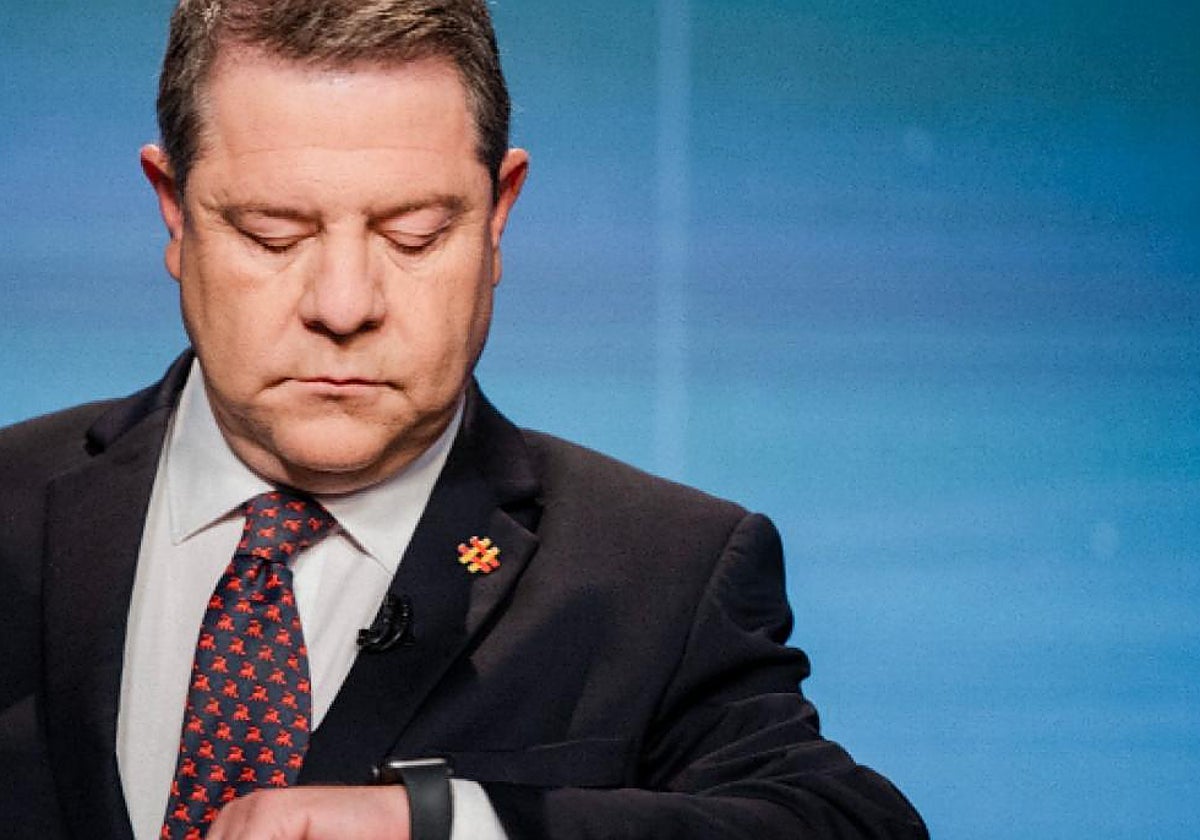 El presidente de Castilla-La Mancha y líder de los socialistas en la región, Emiliano García-Page