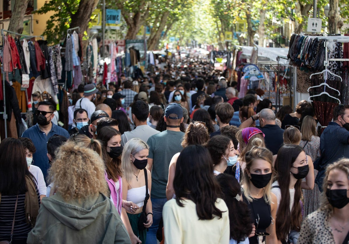 Reapertura del Rastro en la pandemia