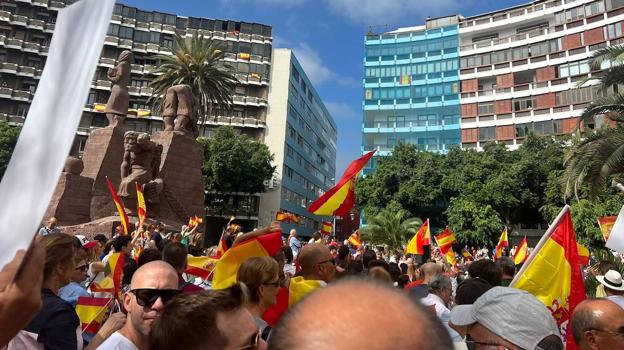 Las cifras de asistencia a las manifestaciones contra la amnistía en cada capital de España, según el PP y el Gobierno