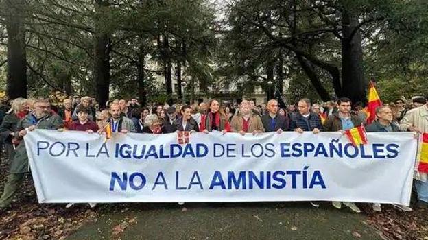 Las cifras de asistencia a las manifestaciones contra la amnistía en cada capital de España, según el PP y el Gobierno