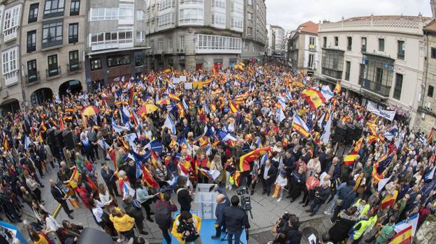 Las cifras de asistencia a las manifestaciones contra la amnistía en cada capital de España, según el PP y el Gobierno