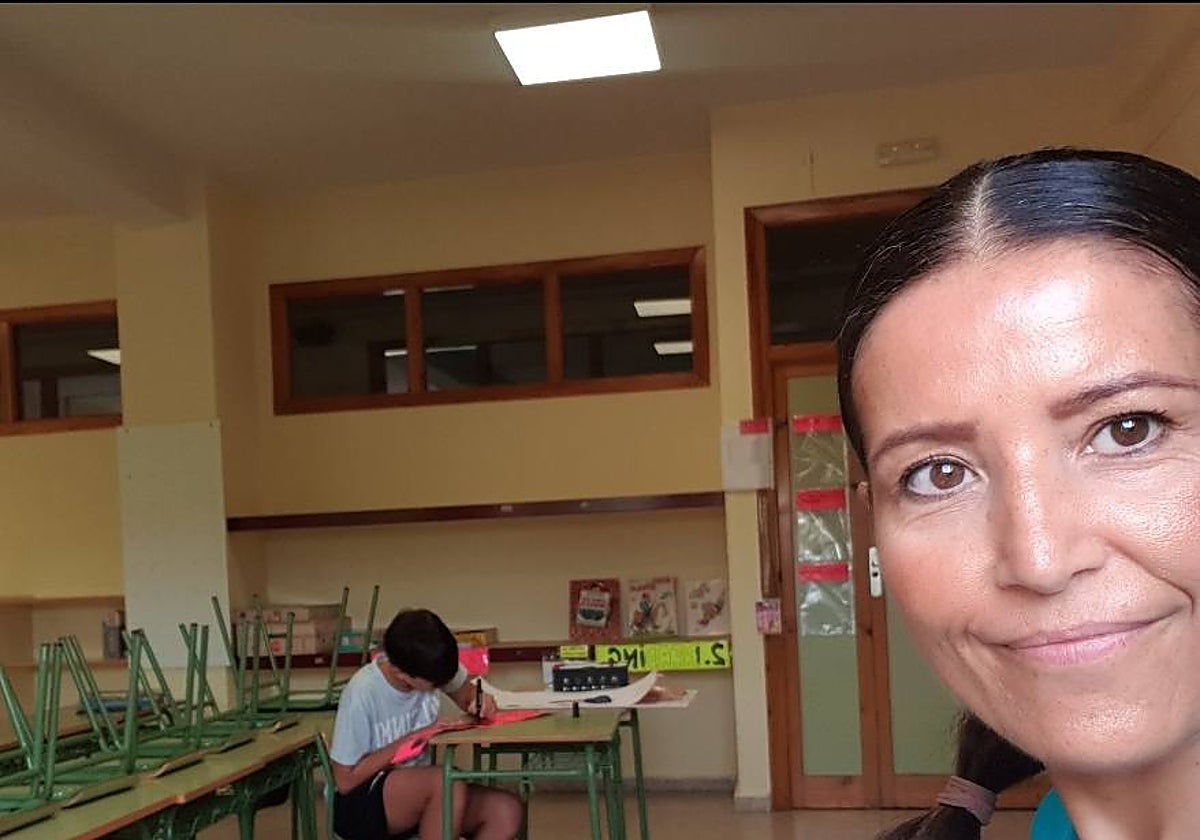 Ángela Sánchez-Pérez, profesora de Educación Física, es tutora de quinto de Primaria en un colegio de Toledo