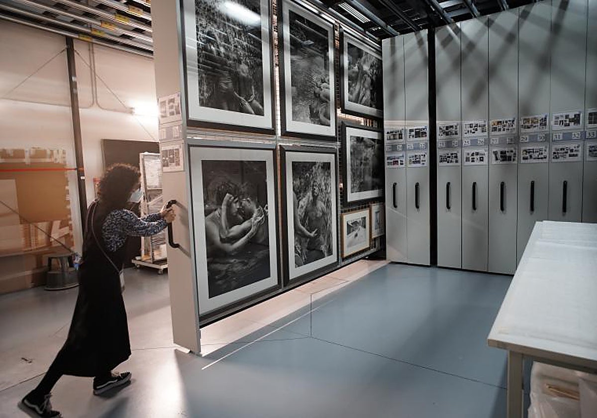 Almacenes del centro de arte CA2M, en Móstoles