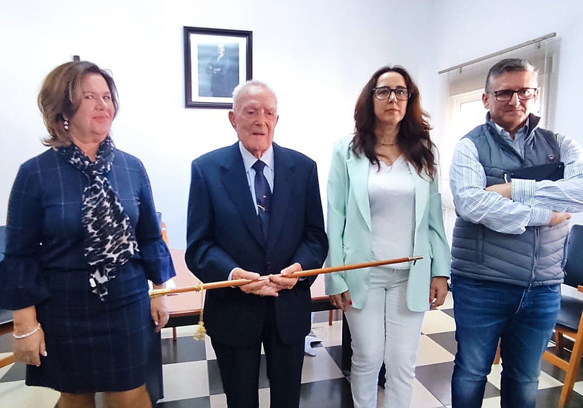 El alcalde de Chercos, José Antonio Torres,