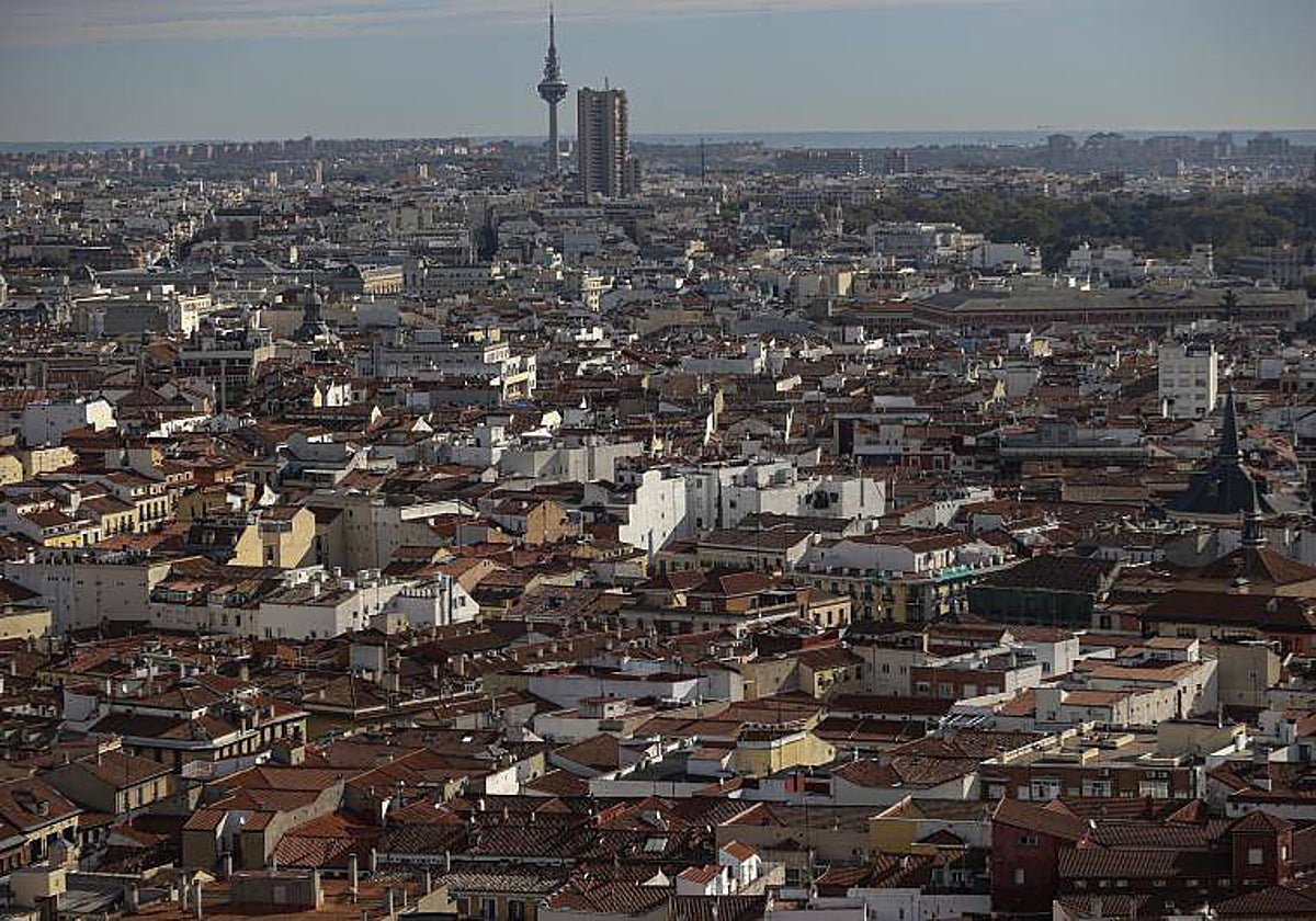 Vista de la ciudad de Madrid