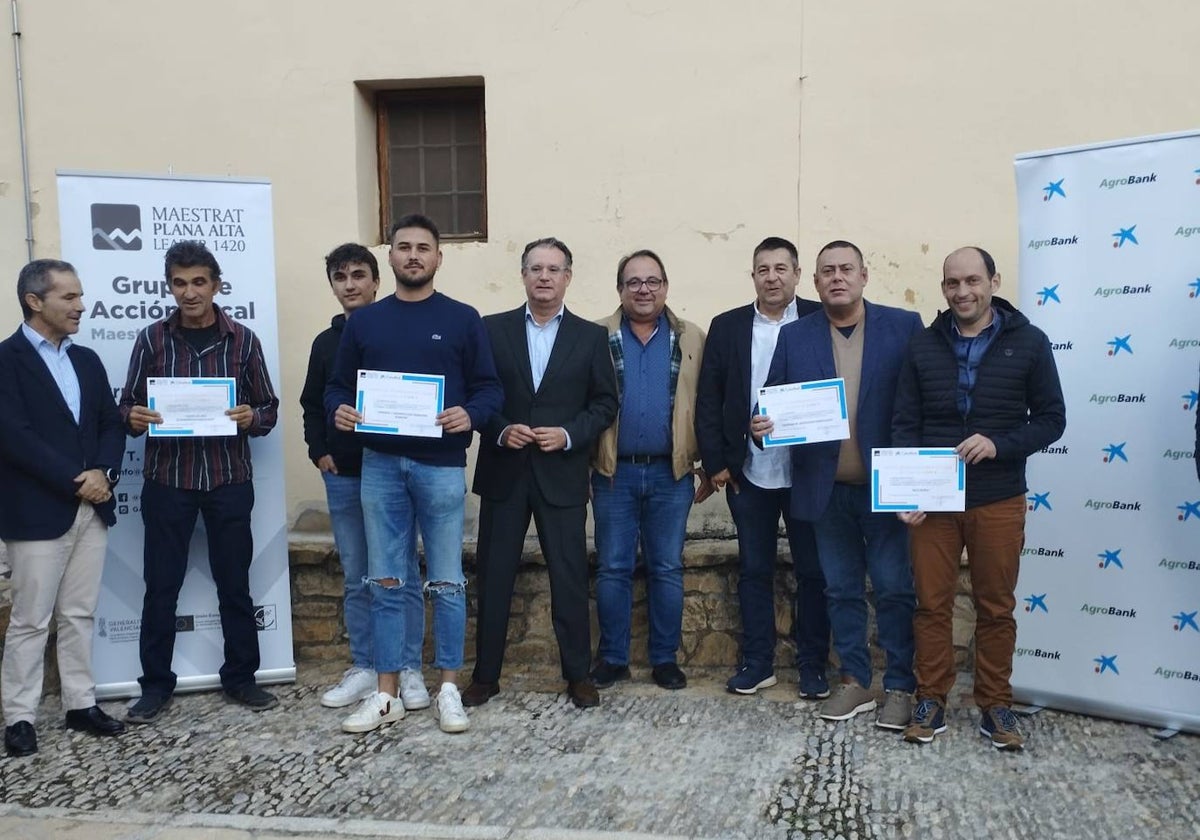 Imagen de los ganadores de los Premios al Emprendimiento Rural