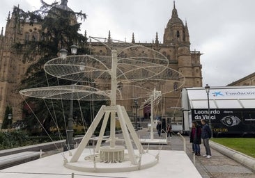 Una exposición se adentra en Salamanca en la «curiosidad insaciable» de Leonardo Da Vinci