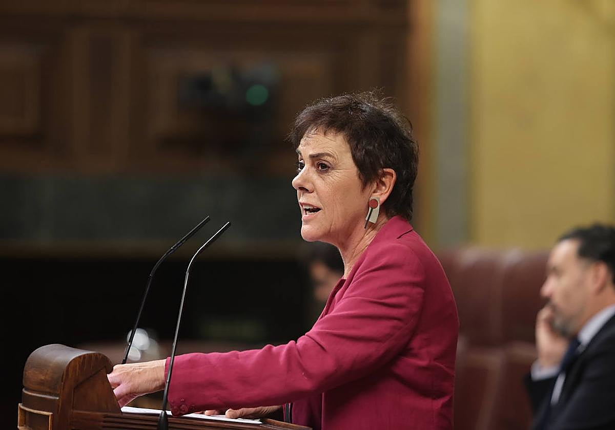 Mertxe Aizpurua, portavoz de EH-Bildu